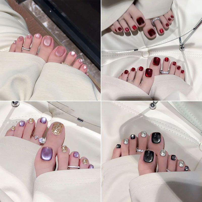 Professionelle Pediküre Nail Art Brehn