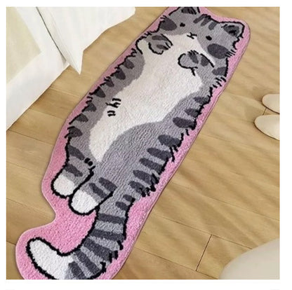 Niedliche katzenmotivierte Fußmatte