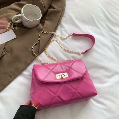 Elegante gesteppte Schulter-Handtasche