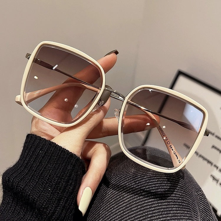 Damen extravagante hexagonale Sonnenbrille Brehn