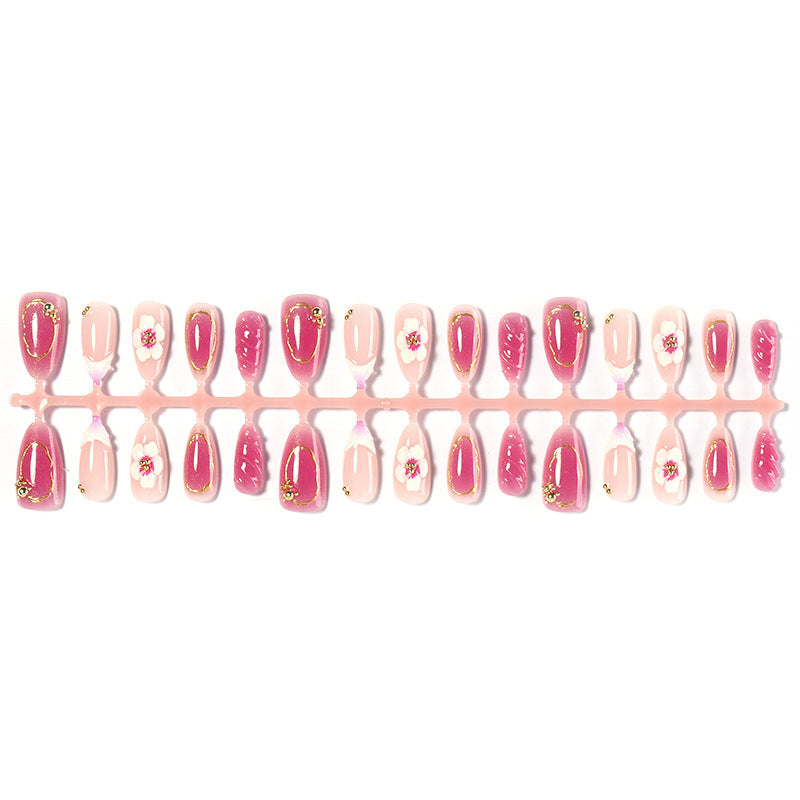 Kreatives Kunstnagelset mit verschiedenen Designs Brehn