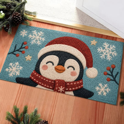 Festliche Weihnachtsfigur Fußmatte Brehn
