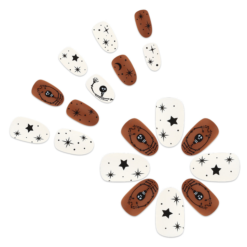 Themen Halloween Press-On Nail Art Set Brehn