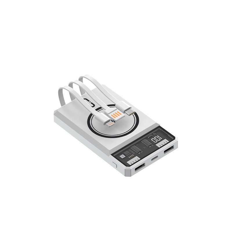 Powerbank mit Integrierten Licht- und Schnellladefunktionen Brehn