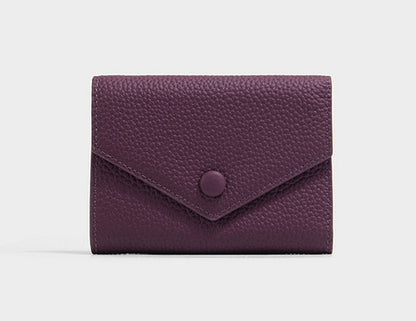 Strukturiertes Leder Kartenhalter Wallet