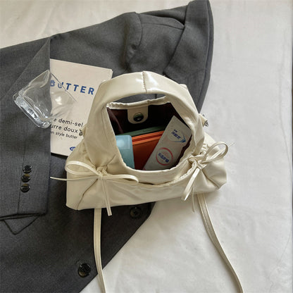 Modische Weiche Leder Schultertasche