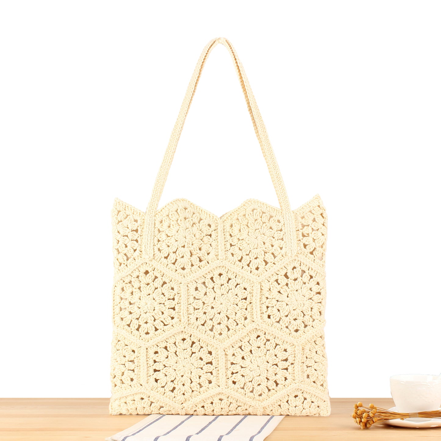 Handgeknüpfte Makramee-Tasche Brehn