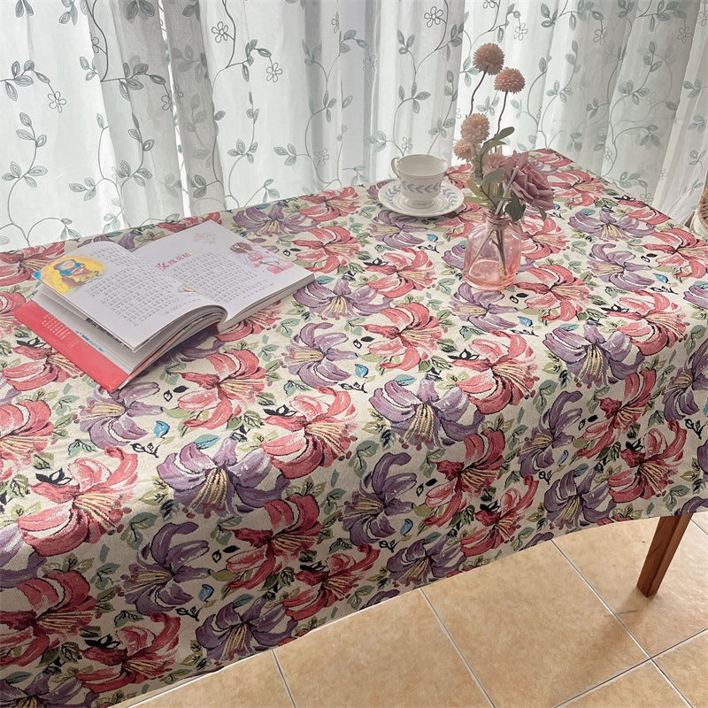 Elegante florale Wandteppich
