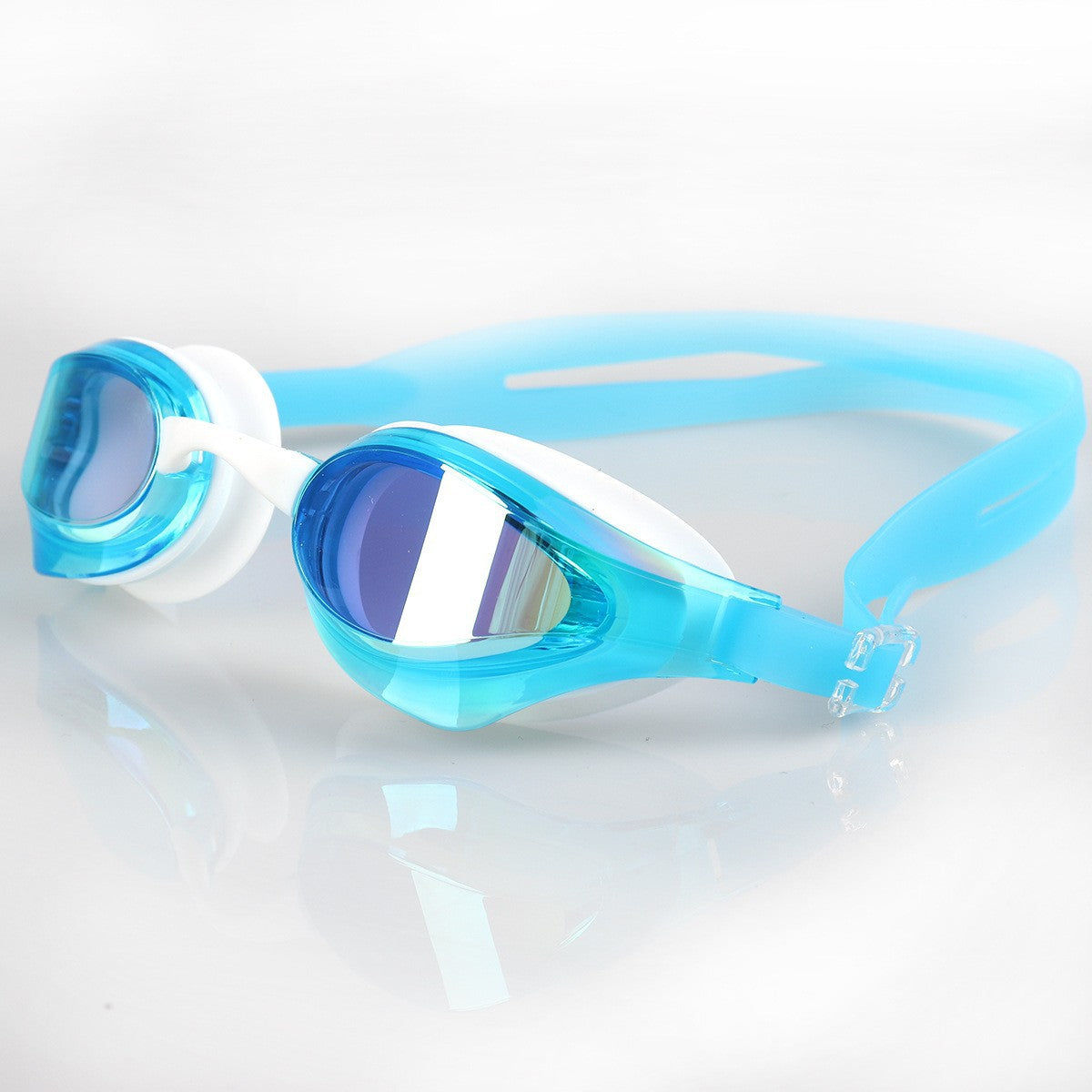Sportliche Schwimmbrille mit Verstellbarem Kopfband und Anti-Beschlag-Technologie Brehn