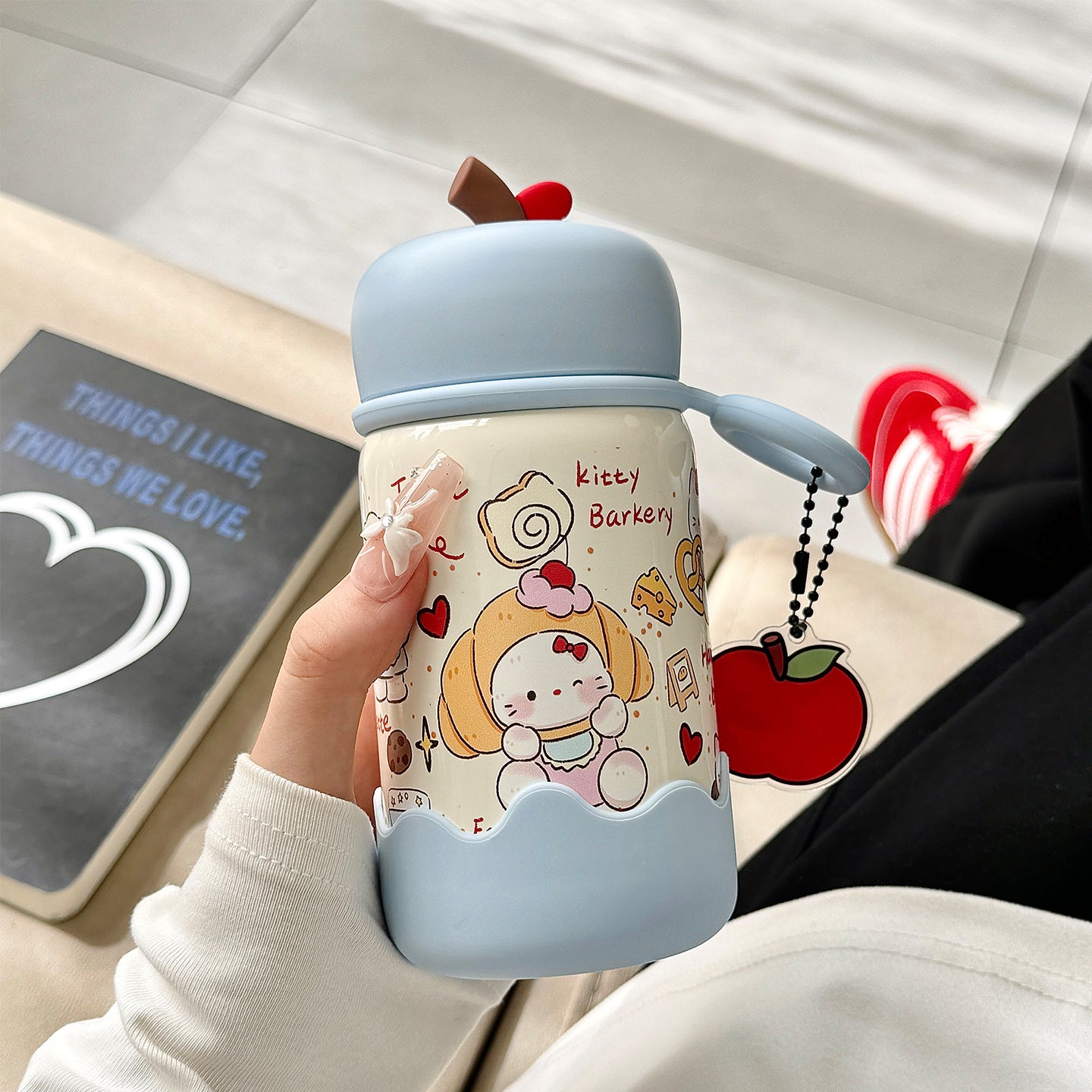 Damen Trinkbecher mit Motiv Brehn