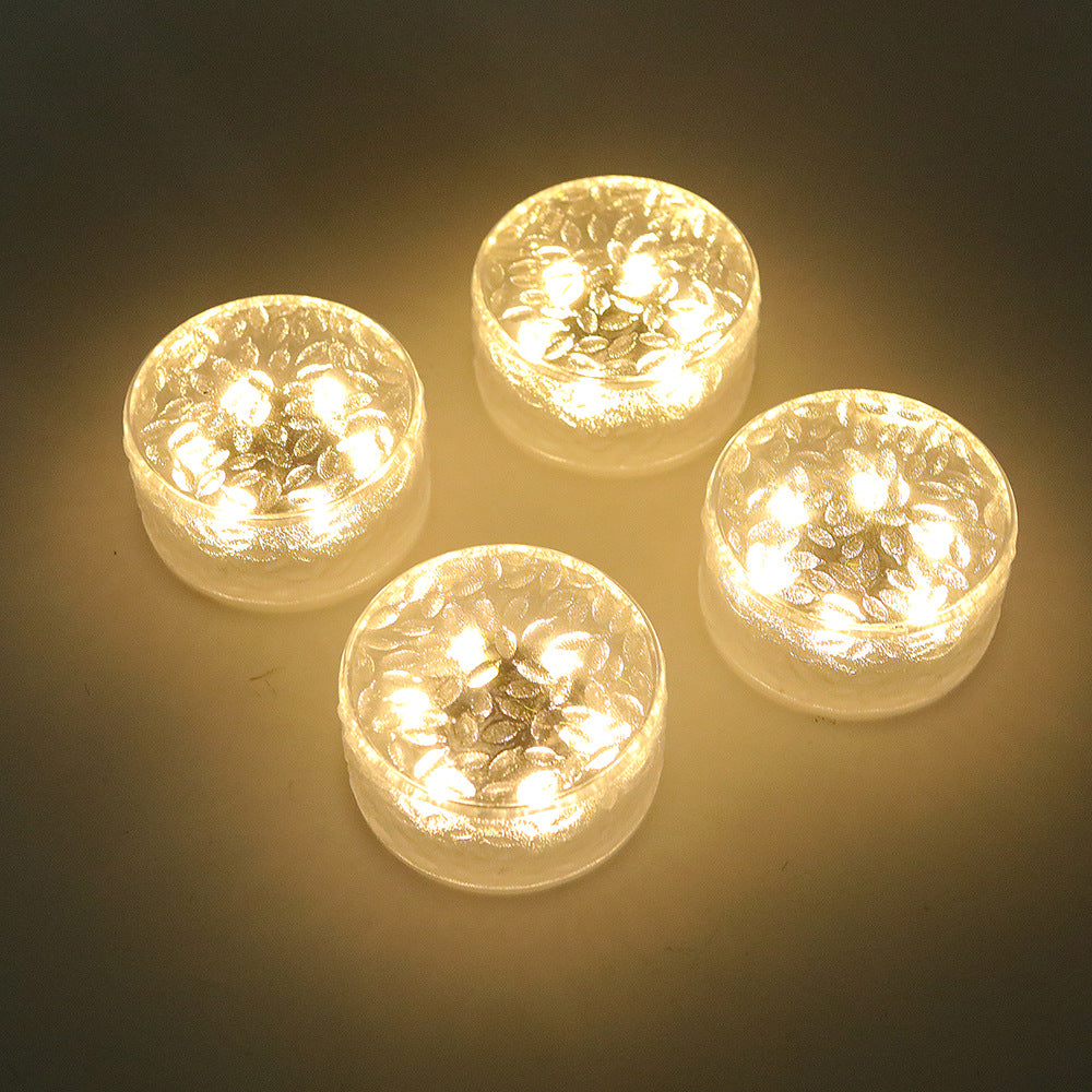 Frosted Glass In-Ground Solar Pathway LED Lights Brehn