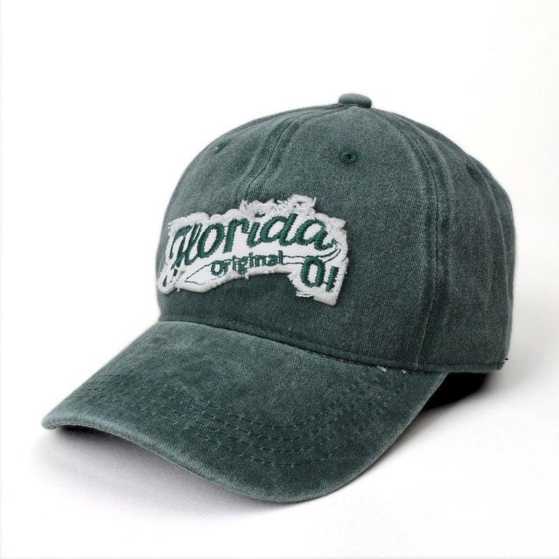Damen Vintage-inspirierte Baumwoll-Baseballmütze Brehn