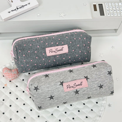 Stilvolle Sternenprint Bleistift Tasche