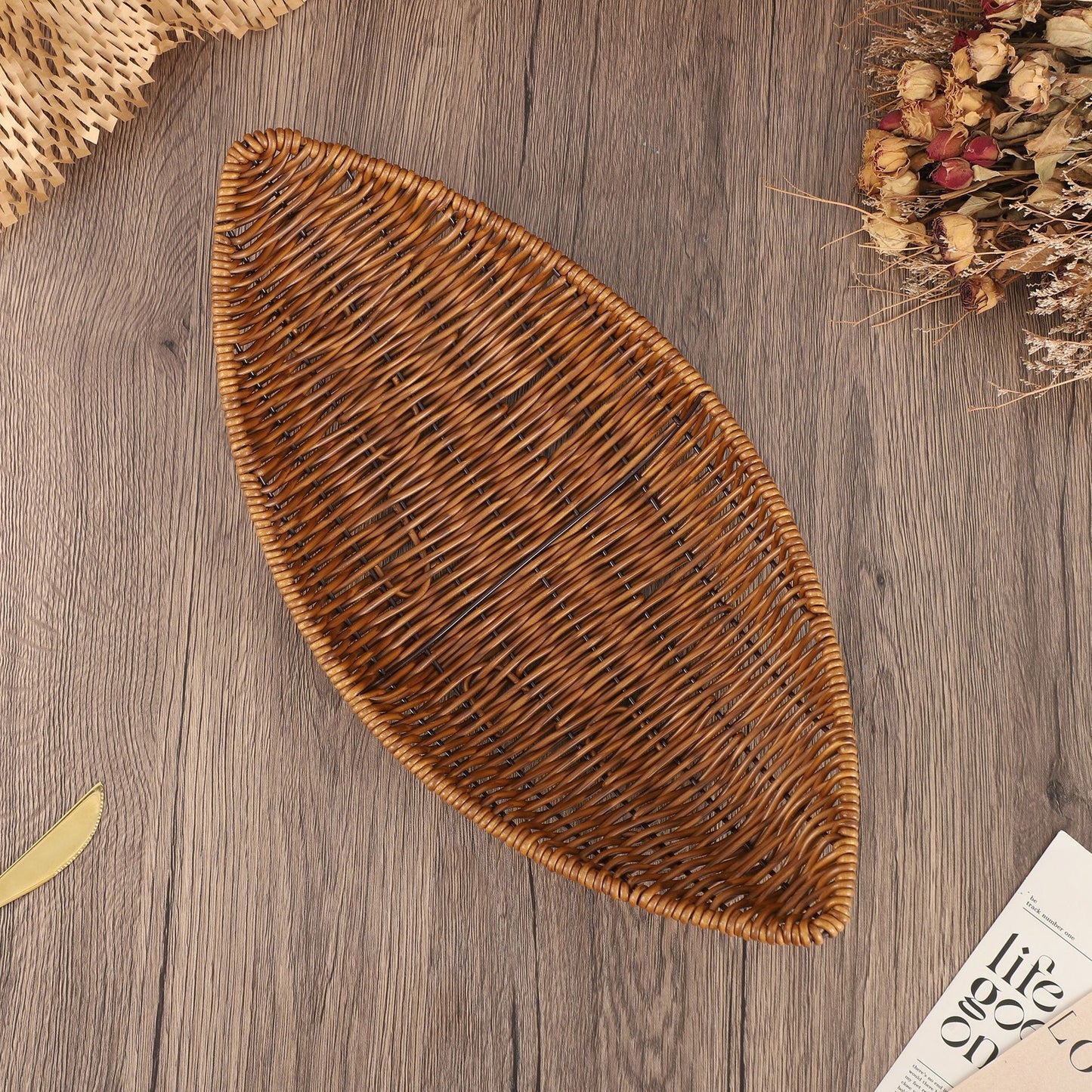 Woven Serving Tray Brehn