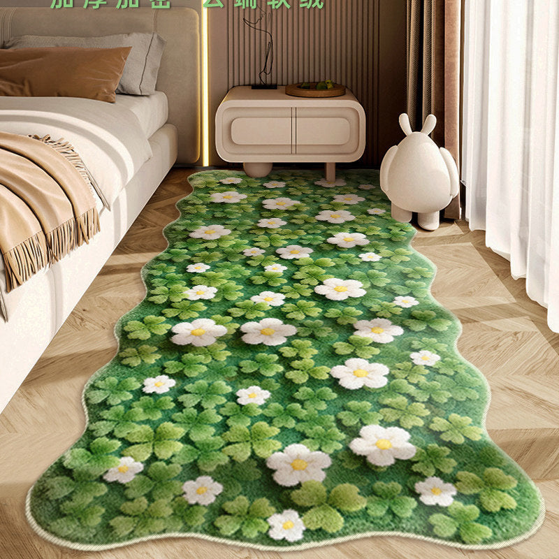 Blumige wasserfeste Bereichsmatte