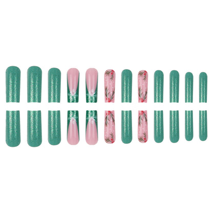 Festliche Themen Press-On Nail Art Set Brehn