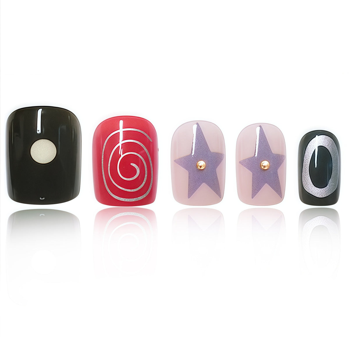 Künstlerische Vielfalt Nagelkunst Set Brehn