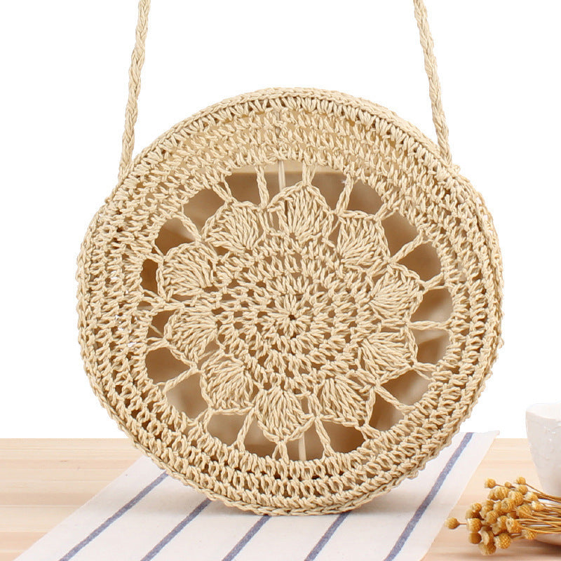 Runde Makramee-Handtasche Brehn