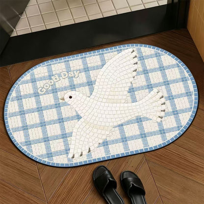 Dekorativer Mosaik-Türmatte Brehn