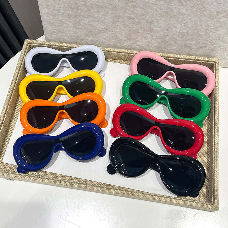 Damen außergewöhnliche Sonnenbrille Brehn