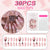 Elegante Blumige Bohemian Nagelspitzen Brehn