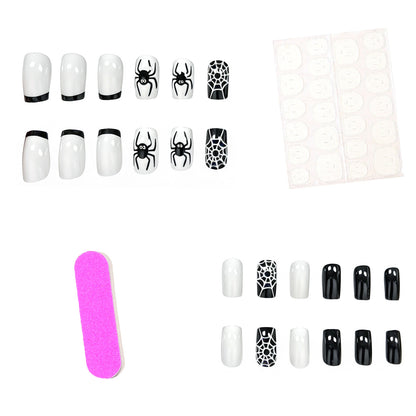 Halloween-Themen Spider Nail Art Set Brehn