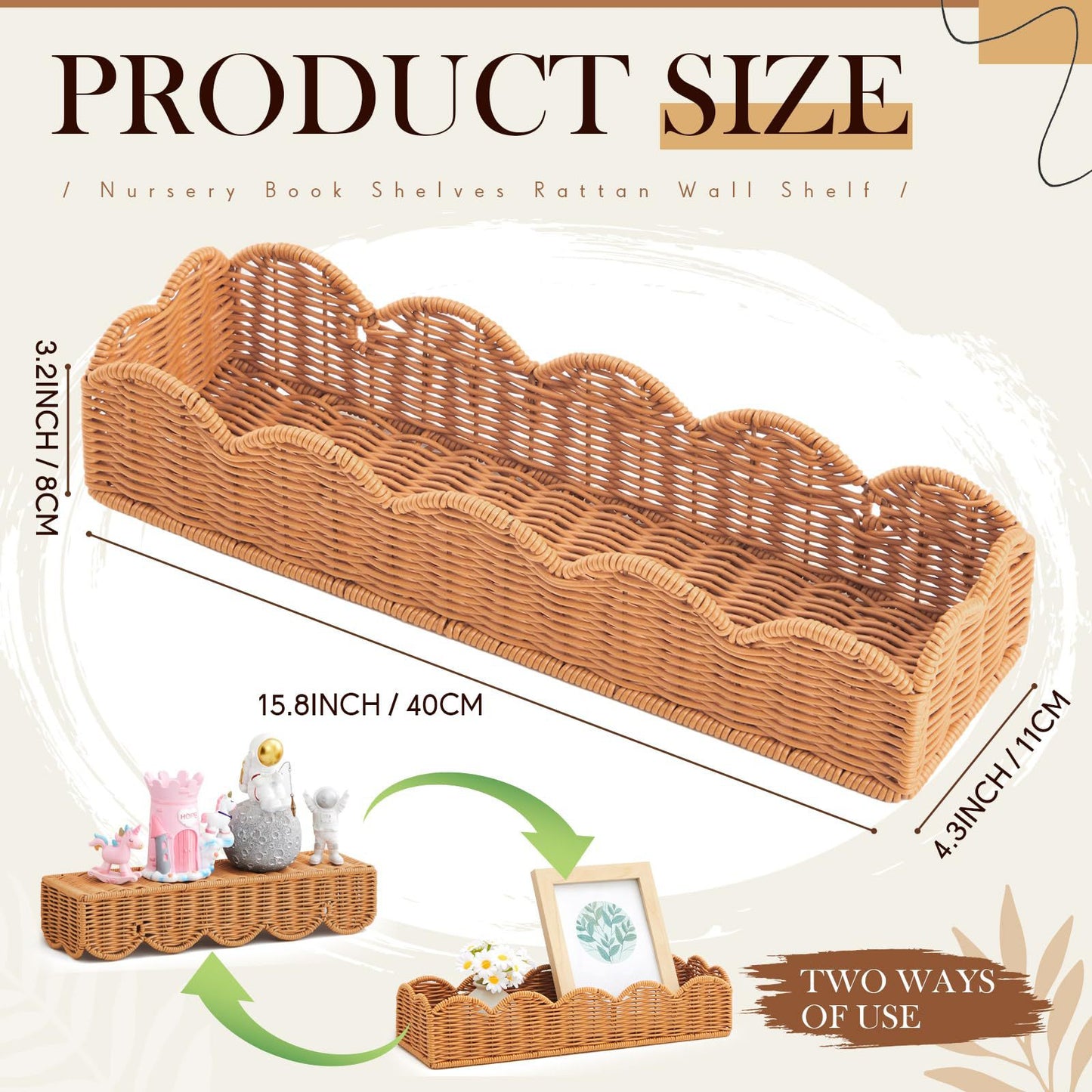 Rattan Wandregal Brehn