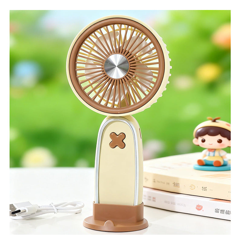 Damen Tragbarer USB Mini-Lüfter mit ergonomischer Form Brehn