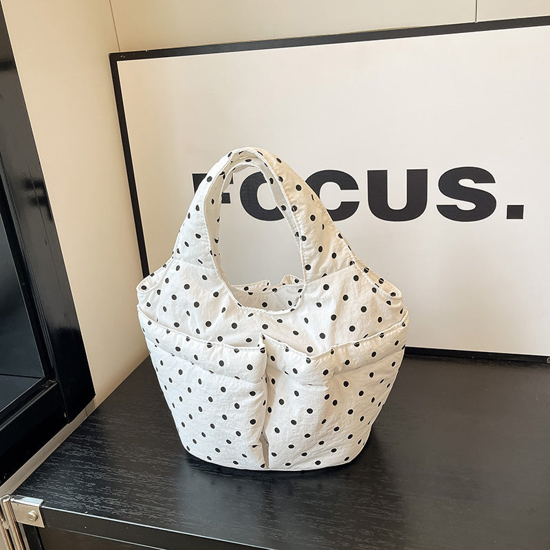 Gepolsterte Punkten Utility Tote