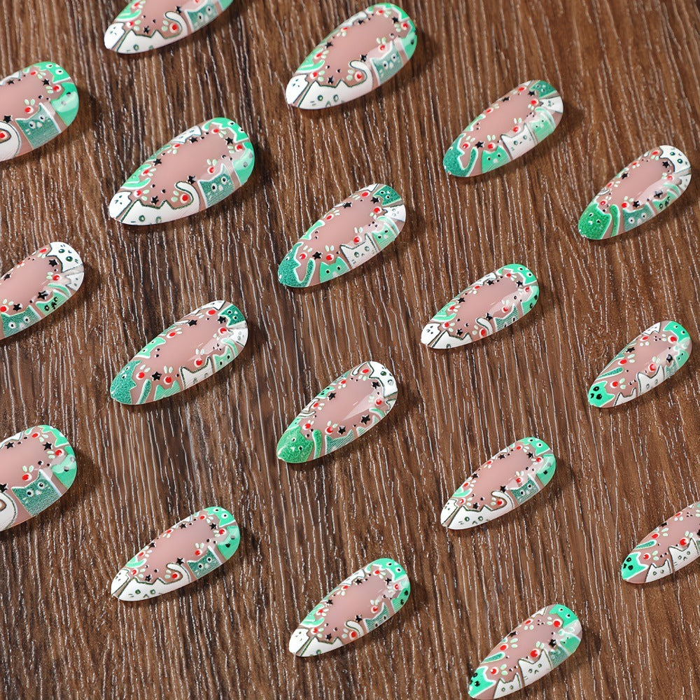 Künstliche Nagelspitzen im kreativen Design Brehn