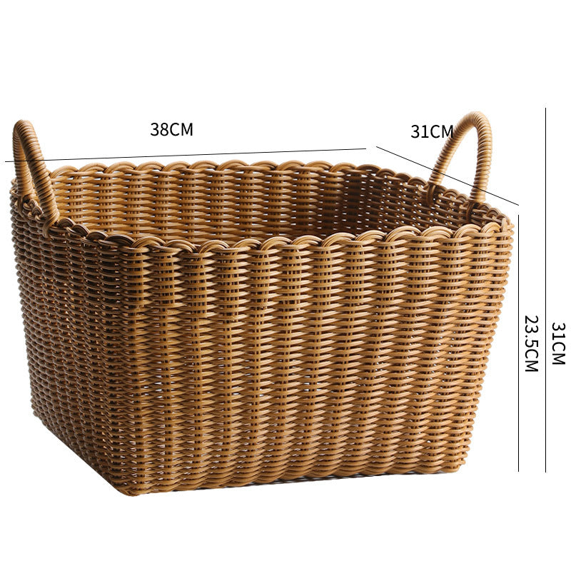 Unisex Vielfältiger Aufbewahrungskorb aus geflochtenem Material Brehn