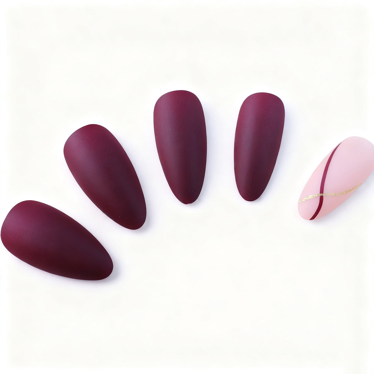 Elegante Matte Nagelkunst Verbesserungen Brehn