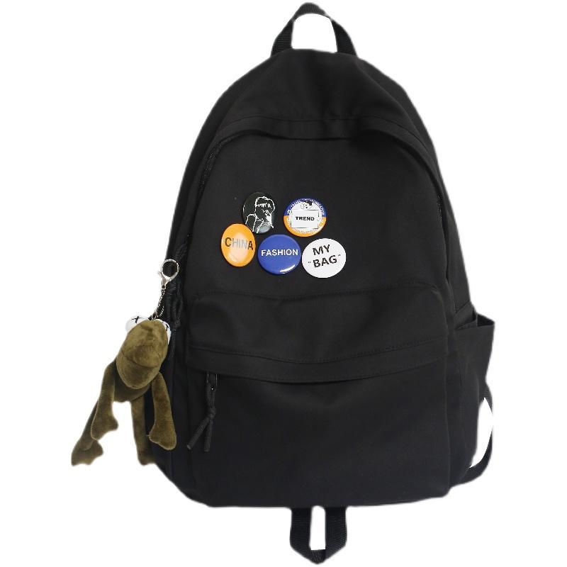 Rucksack mit Kreativem Button-Design Brehn
