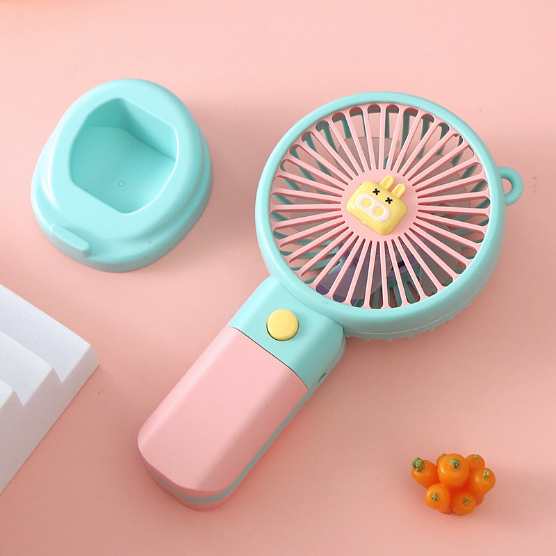 Damen Tragbarer Handventilator mit ponyförmigem Design Brehn