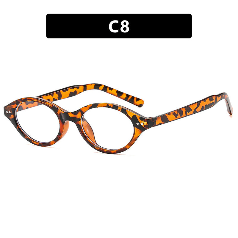 Damen Katzenaugen-Sonnenbrille mit einzigartigem Muster Brehn