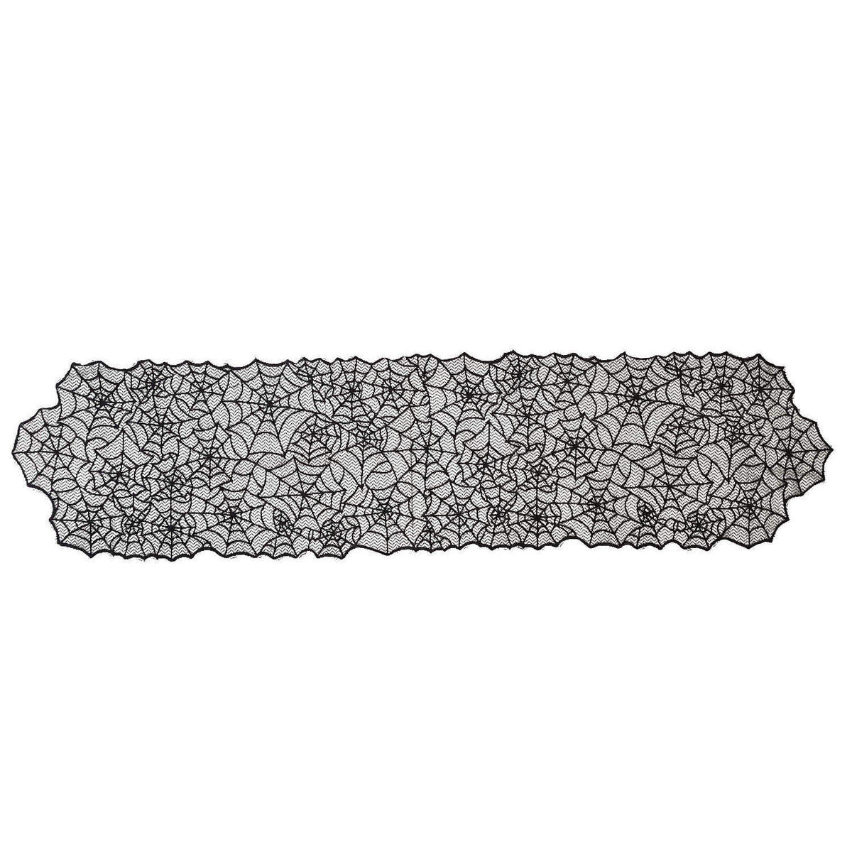 Dekorative Spinnennetz Tischdecke