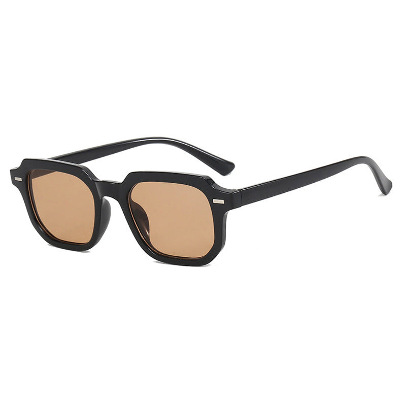 Damen stilvolle Sonnenbrille im auffälligen, geometrischen Design Brehn
