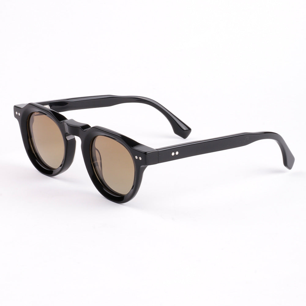 Damen modische Sonnenbrille im einzigartigen Retro-Design mit polarisierenden Gläsern Brehn