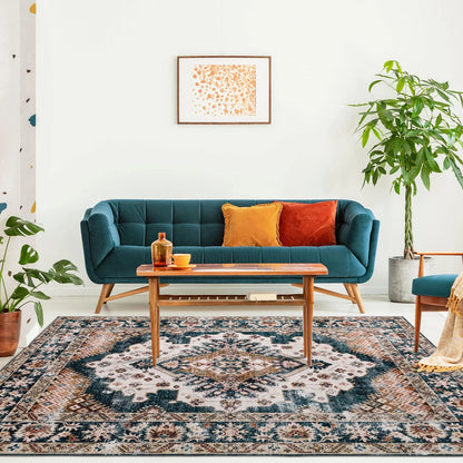 Vintage-inspirierter Teppich Brehn