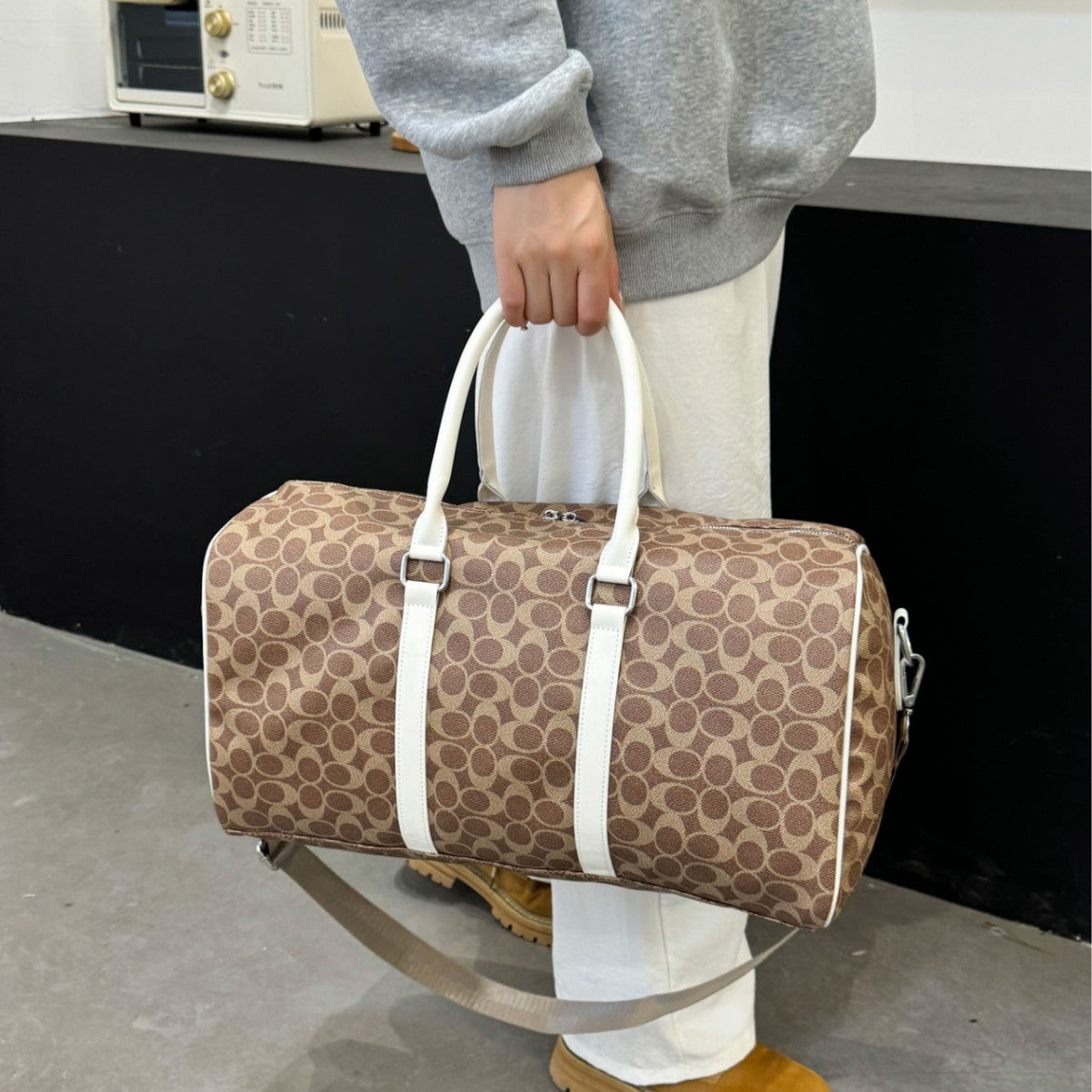 Stylische Übernachtungs-Reise-Duffel-Tasche Brehn