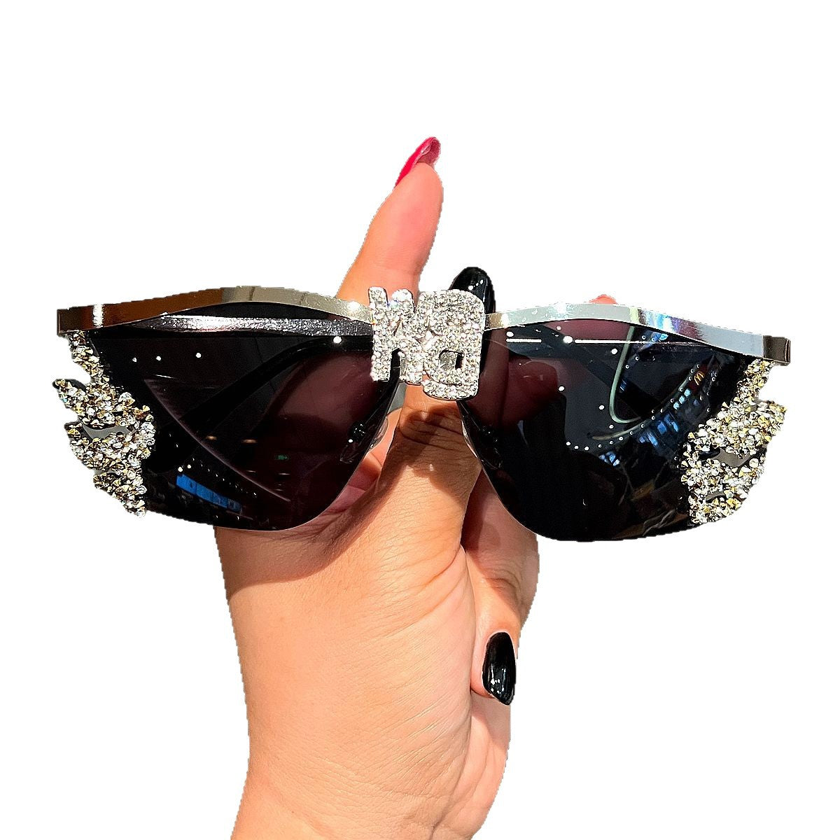 Damen Glamouröse Sonnenbrille Brehn