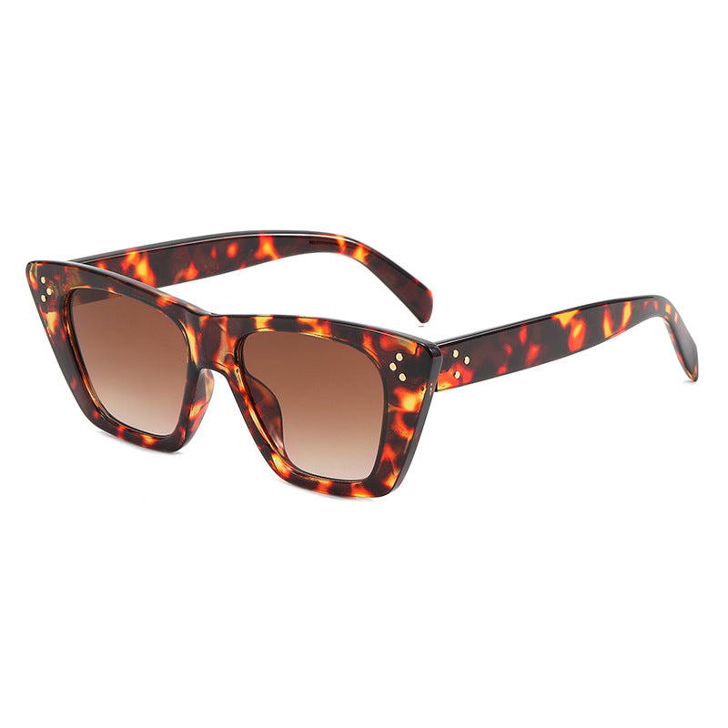 Damen modische Cat-Eye Sonnenbrille mit UV-Schutz und stilvollem Design Brehn