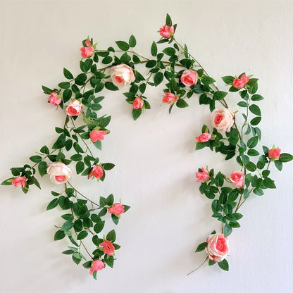 Künstliche Blumen Wand Girlande