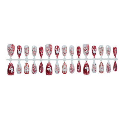Künstlerisches Liebesthema Druck-Nagelkunst-Set Brehn