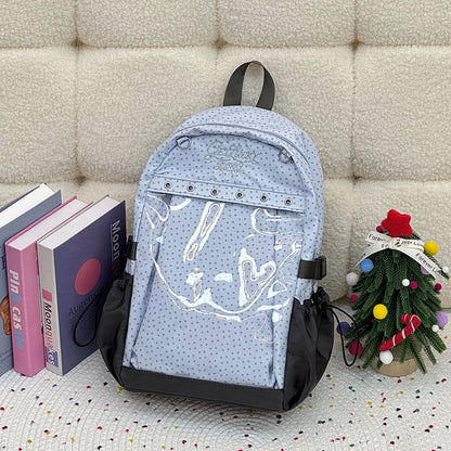 Stylische Punktmuster Charaktertasche Brehn