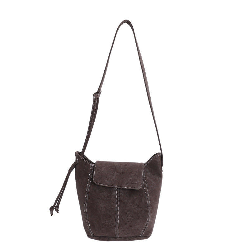 Minimalistische Bucket Schultertasche Brehn