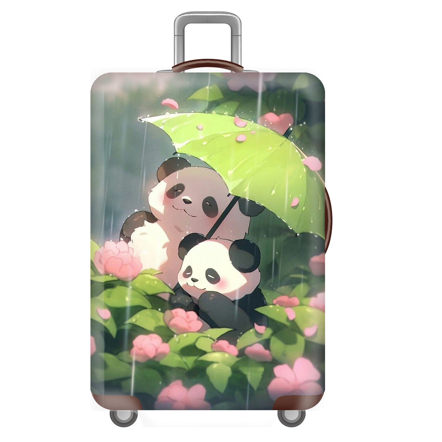 Unisex Hartschalenreisekoffer mit verspieltem Pandadesign Brehn