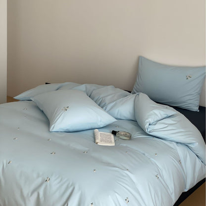Premium Ganzjahres Hypoallergen Daunen-Alternative Decke und Kissen Set