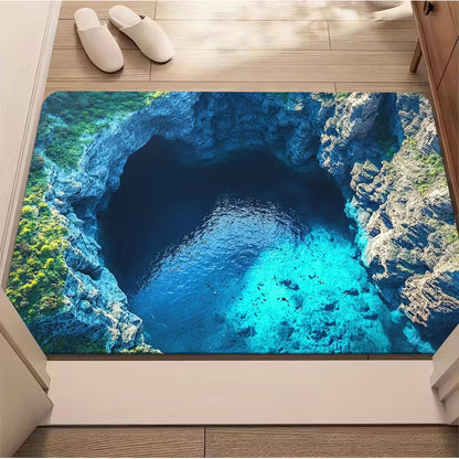 3D Pool Design Fußmatte