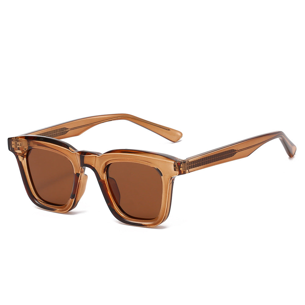 Damen Modische Sonnenbrille im modernen Quadratdesign mit hohem UV-Schutz Brehn